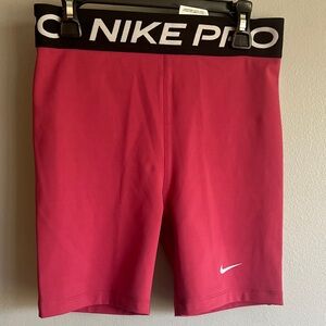 Nike Hot Pink Performance Compression Shorts